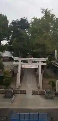 亀有香取神社の鳥居