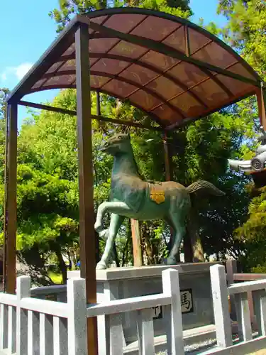 八幡神社の狛犬