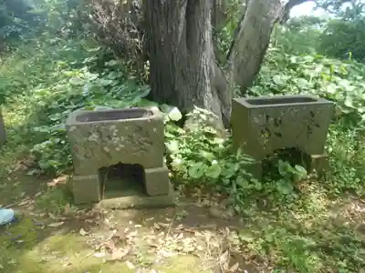 神明神社の手水舎