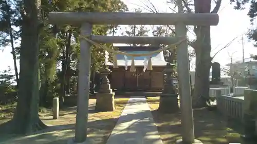 鹿島香取神社の鳥居