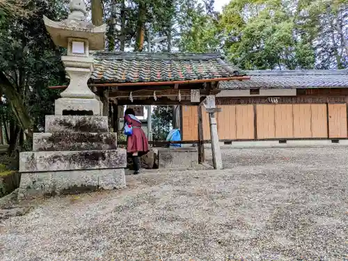 竹田神社の手水舎