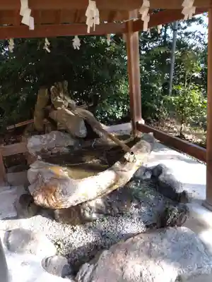小野神社の手水舎