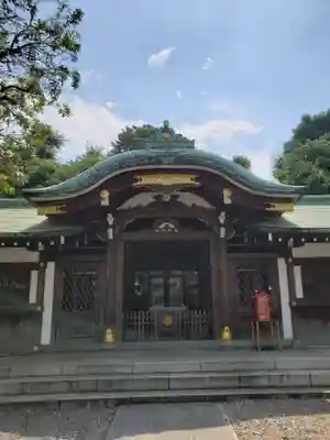 白金氷川神社の本殿・本堂