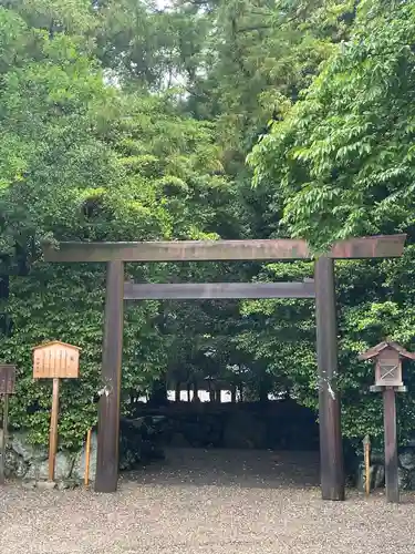 月夜見宮（豊受大神宮別宮）の鳥居