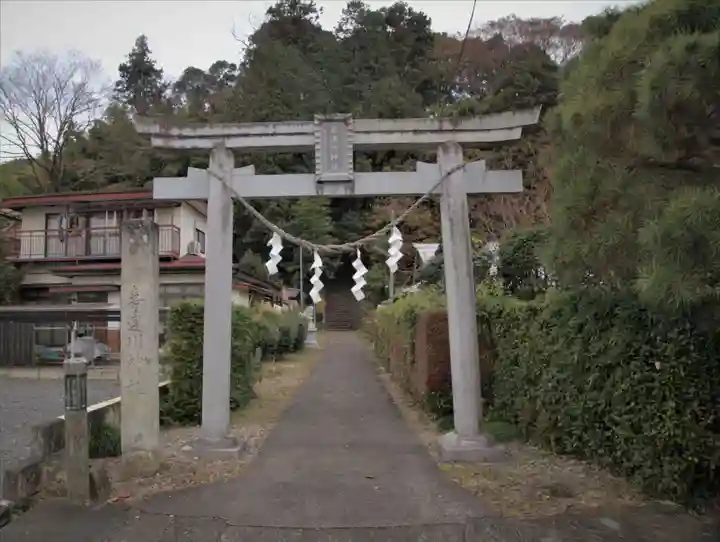 喜連川神社の鳥居