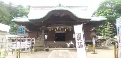 下総国三山　二宮神社の本殿・本堂