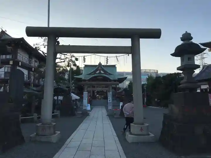 羽田神社の鳥居