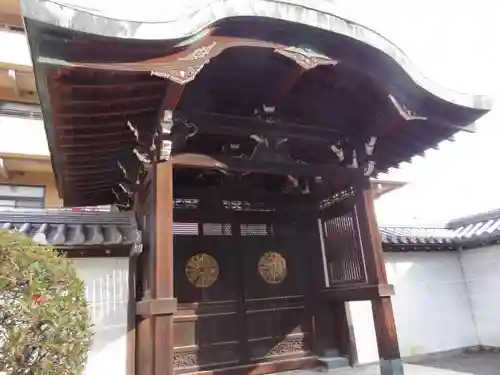 清浄華院の山門・神門