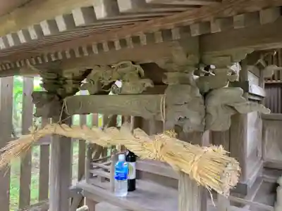 弁財天神社の芸術