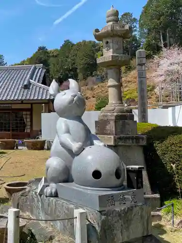 三室戸寺の狛犬