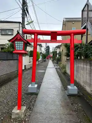 久富稲荷神社の山門・神門