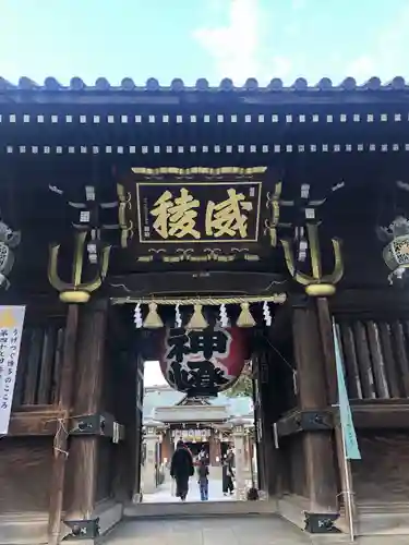 櫛田神社の山門