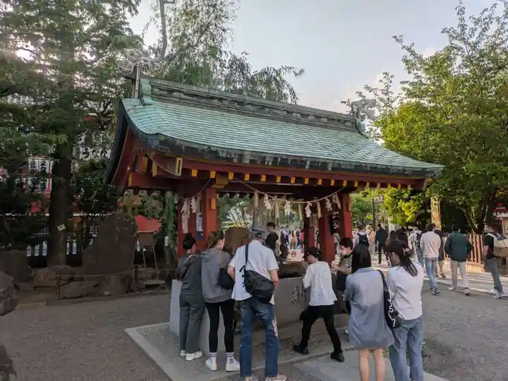 浅草神社の手水舎