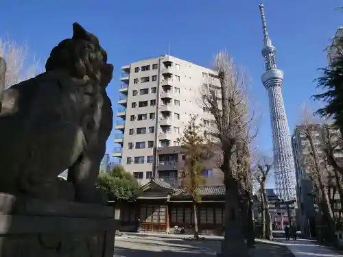 牛嶋神社の景色