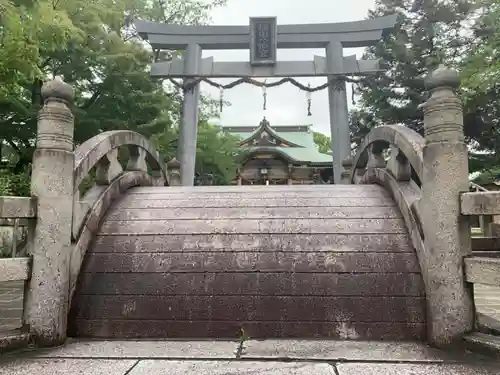 植田八幡宮の鳥居