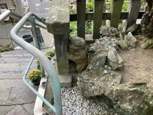 叶神社 (西叶神社)の狛犬