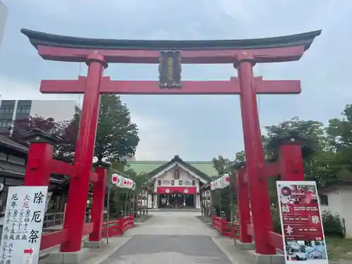 善知鳥神社の鳥居