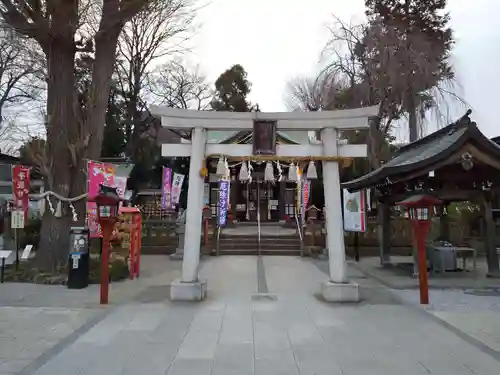 川越八幡宮の鳥居