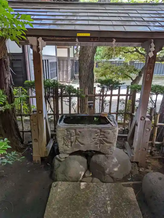 古地老稲荷神社の手水舎