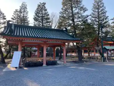 平安神宮の手水舎