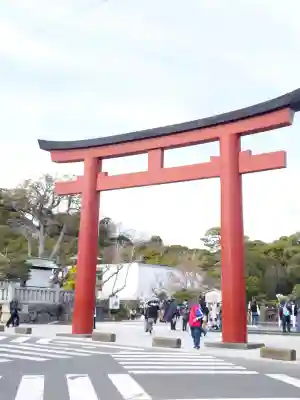 鶴岡八幡宮の鳥居