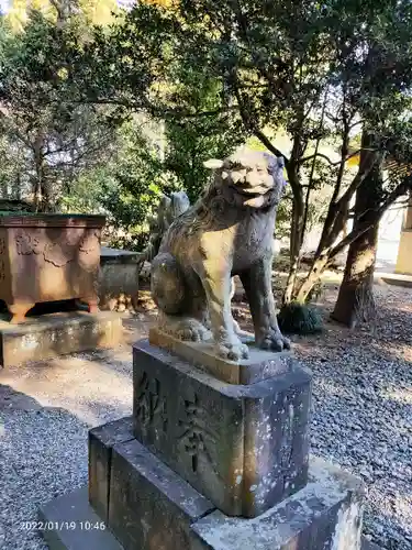 姉埼神社の狛犬