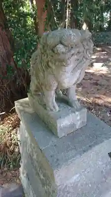 鼻節神社の狛犬