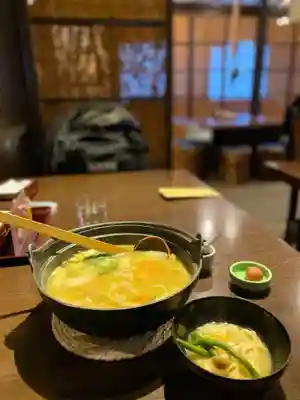 北口本宮冨士浅間神社の食事