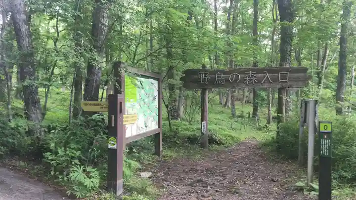 胎内神社の周辺