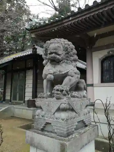 長林寺（西宮長林寺）の狛犬