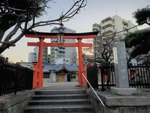 兵庫嚴島神社の鳥居