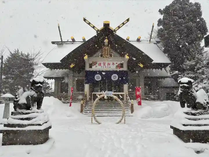 烈々布神社の初詣