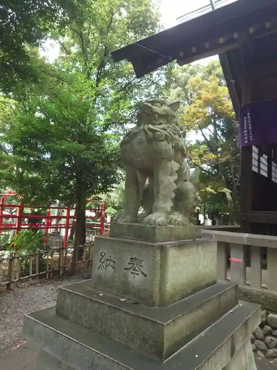 野々宮神社の狛犬