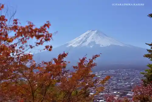 新倉富士浅間神社の景色