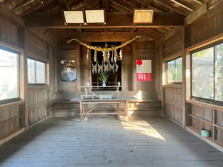 豊姫神社の本殿・本堂