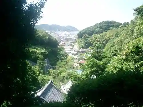 岩殿寺の景色