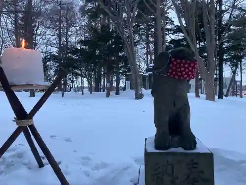 北広島市総鎮守　廣島神社の狛犬