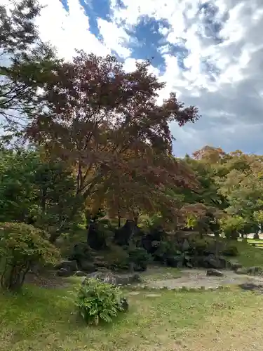 青森縣護國神社の自然