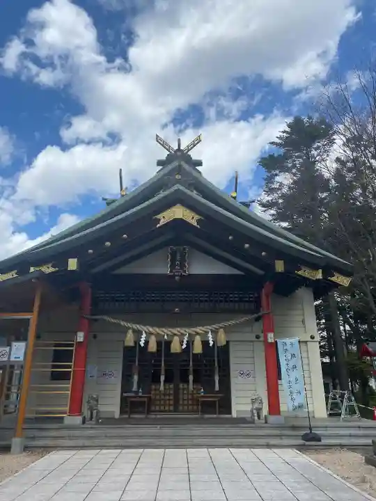 発寒神社の本殿・本堂