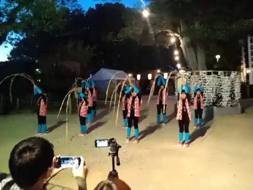阿智神社のお祭り