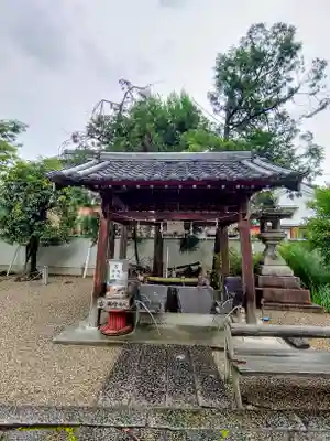 郡山八幡神社の手水舎