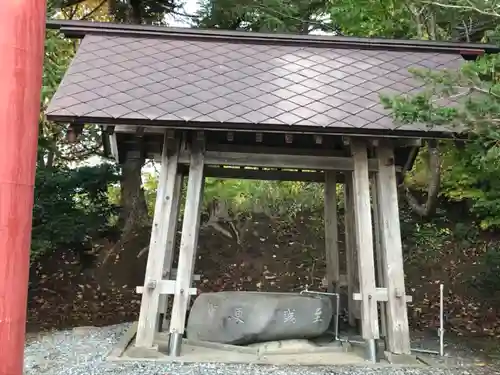 京極八幡神社の手水