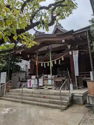 鳩森八幡神社の本殿・本堂