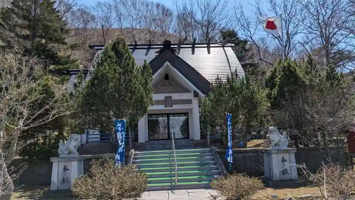 霧多布神社の本殿・本堂