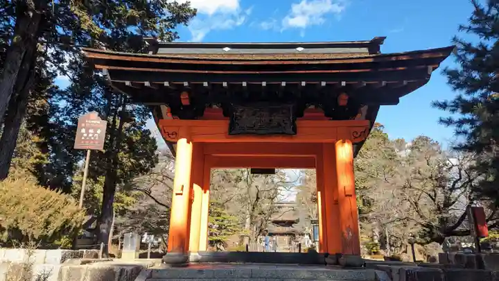 恵林寺の山門・神門