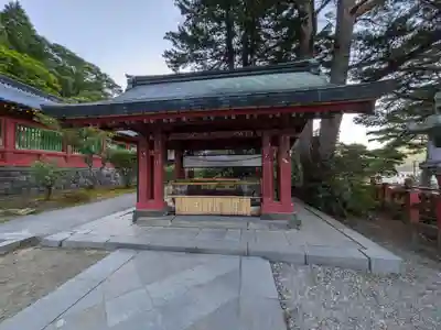 日光二荒山神社奥宮の手水舎