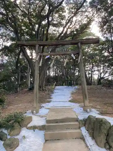 石鎚神社の鳥居