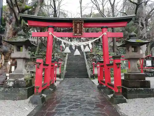 山名八幡宮の鳥居