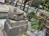 牛天神北野神社の狛犬