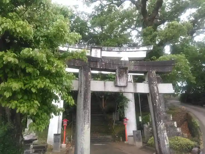 恵蘇八幡宮の鳥居